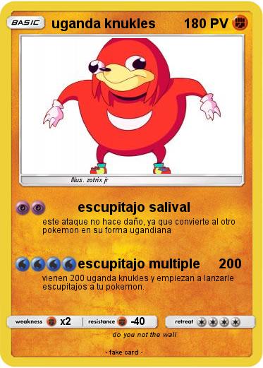 Pokemon uganda knukles