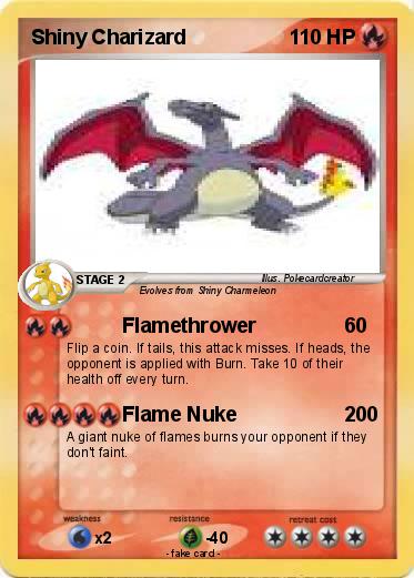 Pokemon Shiny Charizard