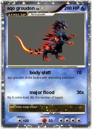 Pokemon aqo groudon