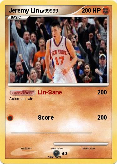 Pokemon Jeremy Lin
