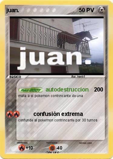 Pokemon juan.