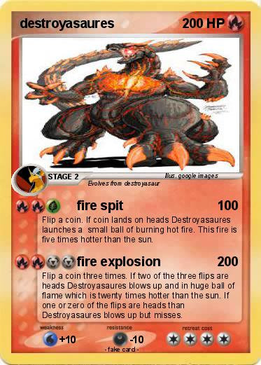 Pokemon destroyasaures