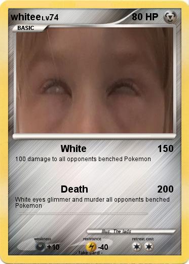 Pokemon whitee