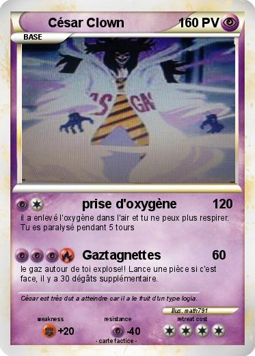 Pokemon César Clown