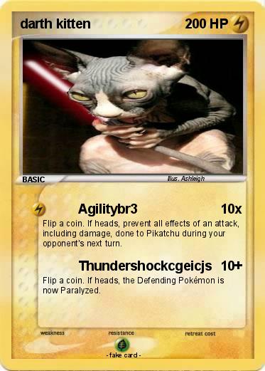 Pokemon darth kitten