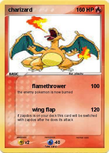 Pokemon charizard