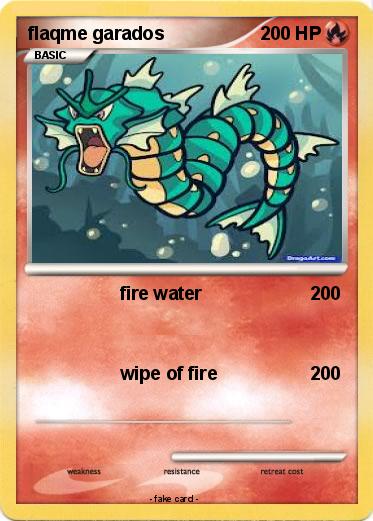 Pokemon flaqme garados