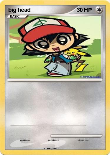 Pokemon big head