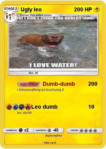 Pokemon Ugly leo