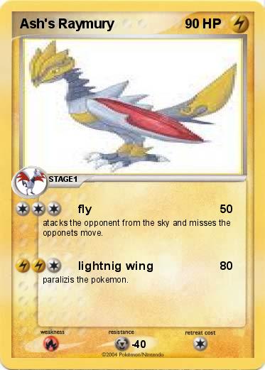 Pokemon Ash's Raymury