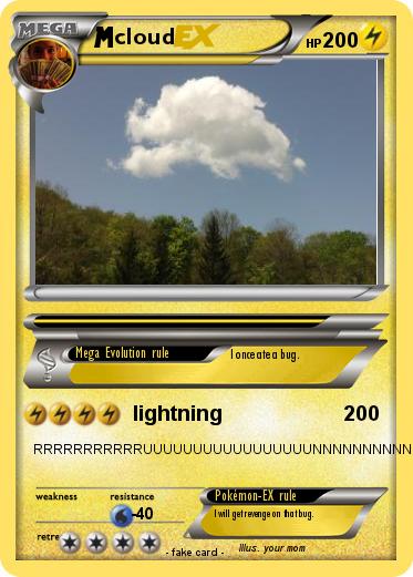 Pokemon cloud