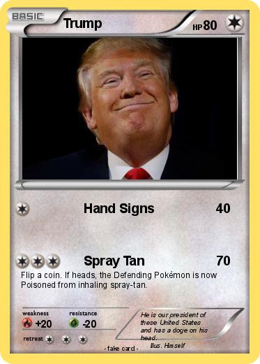 Pokemon Trump