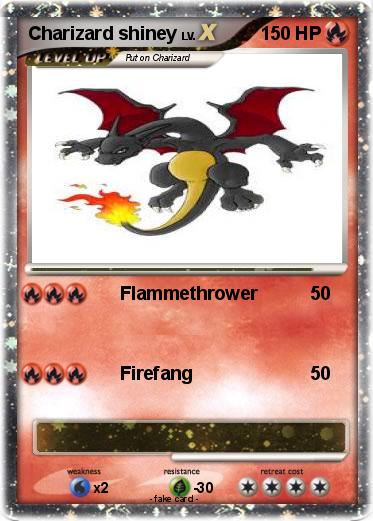 Pokemon Charizard shiney