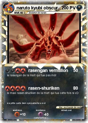 Pokemon naruto kyubi obscur