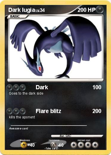 Pokemon Dark lugia