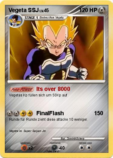 Pokemon Vegeta SSJ