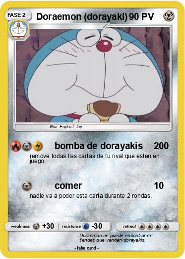 Pokemon Doraemon (dorayaki)