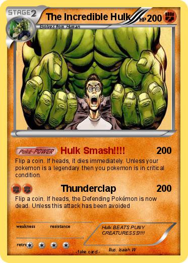 Pokemon The Incredible Hulk