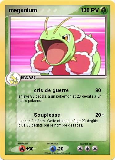 Pokemon meganium