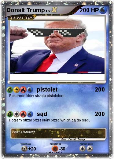 Pokemon Donalt Trump