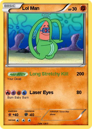 Pokemon Lol Man
