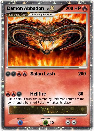 Pokemon Demon Abbadon