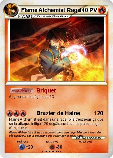 Pokemon Flame Alchemist Rage