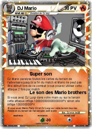 Pokemon DJ Mario