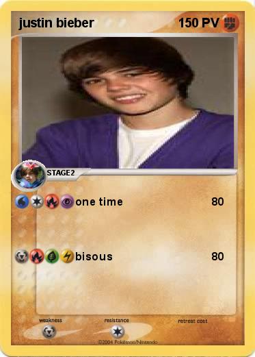 Pokemon justin bieber