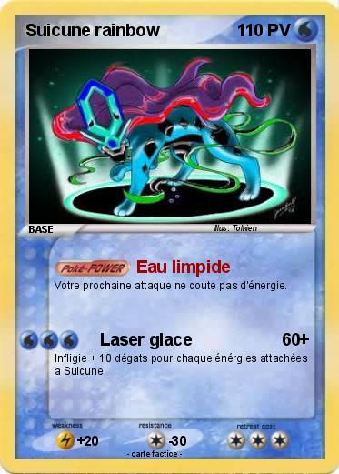 Pokemon Suicune rainbow