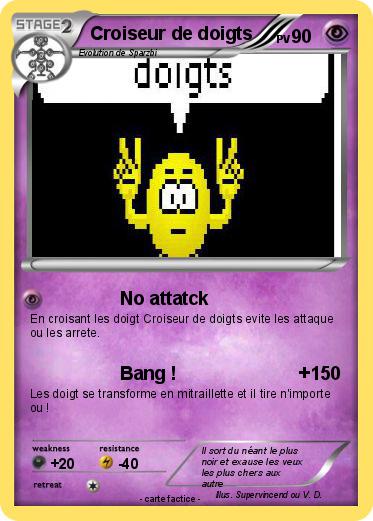 Pokemon Croiseur de doigts