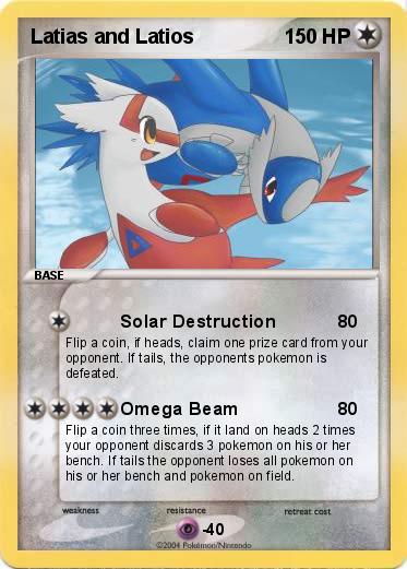 Pokemon Latias and Latios