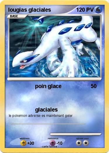 Pokemon lougias glaciales