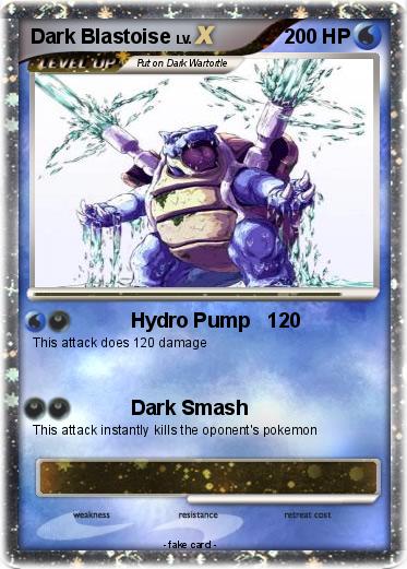 Pokemon Dark Blastoise