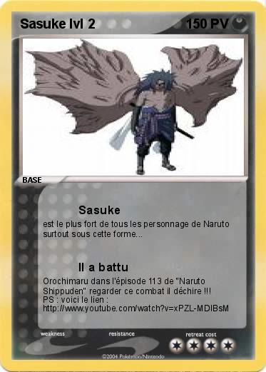 Pokemon Sasuke lvl 2