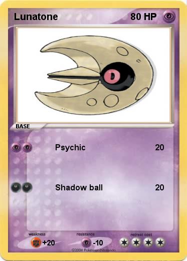 Pokemon Lunatone