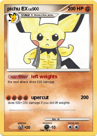 Pokemon pichu EX