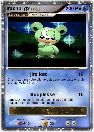 Pokemon jirachui gx