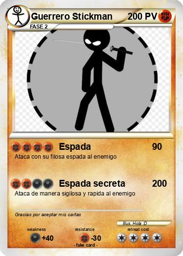 Pokemon Guerrero Stickman