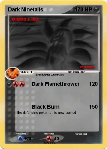 Pokemon Dark Ninetails