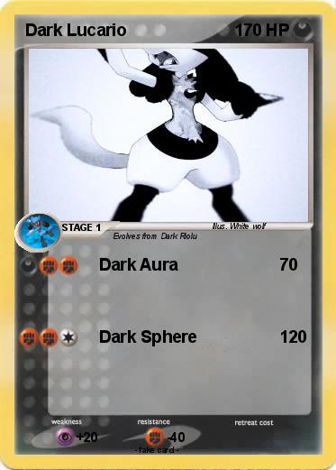 Pokemon Dark Lucario