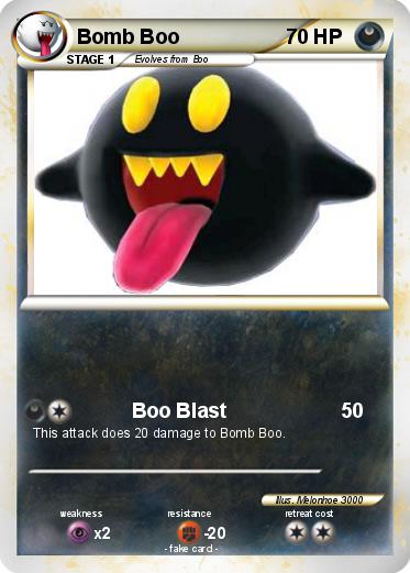 Pokemon Bomb Boo