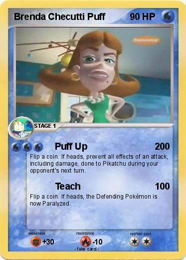 Pokemon Brenda Checutti Puff