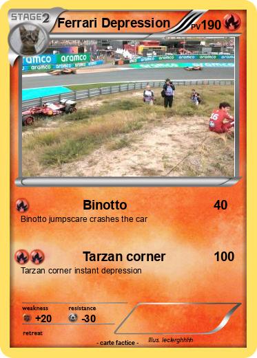 Pokemon Ferrari Depression