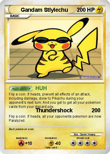 Pokemon Gandam Stlylechu