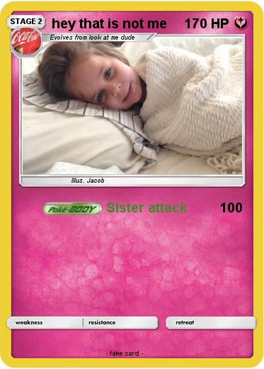 Pokemon hey that is not me