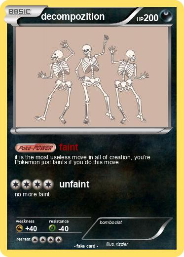 Pokemon decompozition