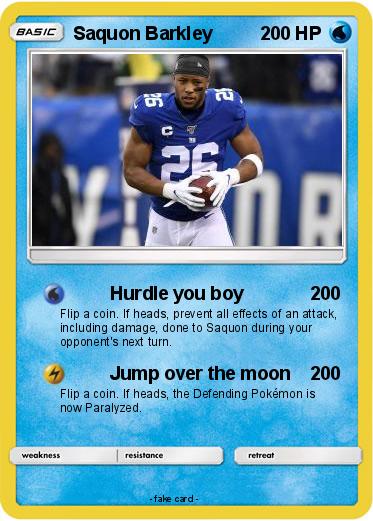Pokemon Saquon Barkley