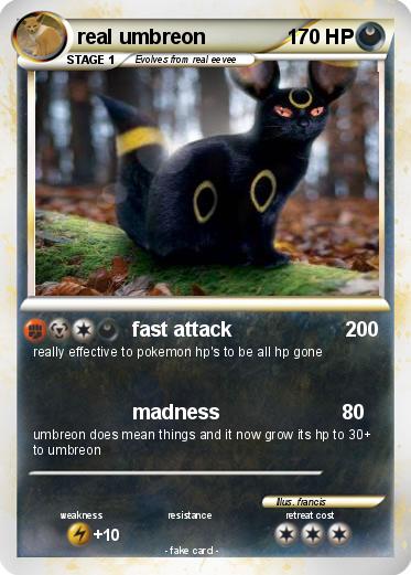 Pokemon real umbreon
