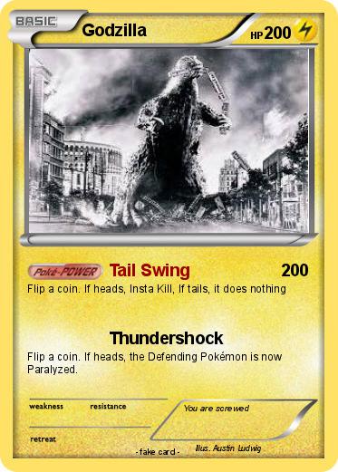 Pokemon Godzilla